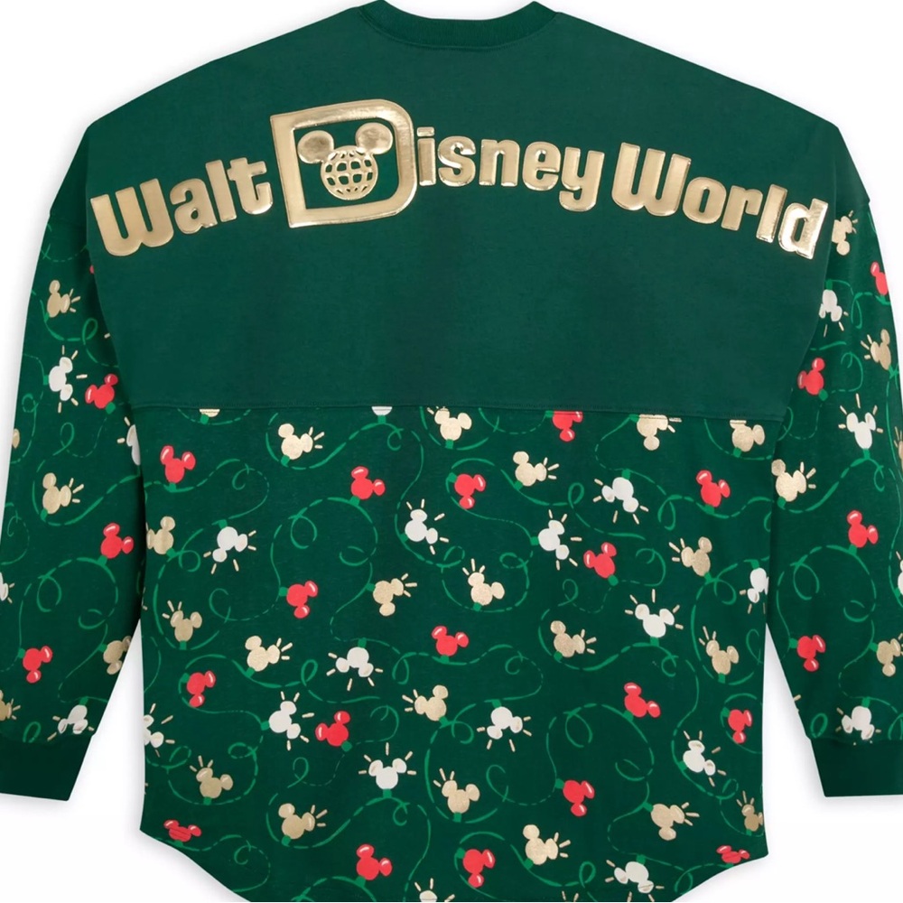 Walt Disney World Spirit Jersey - Christmas pattern